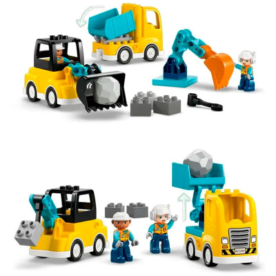 Конструктор Lego Duplo 10475 Строительная техника 3в1 1